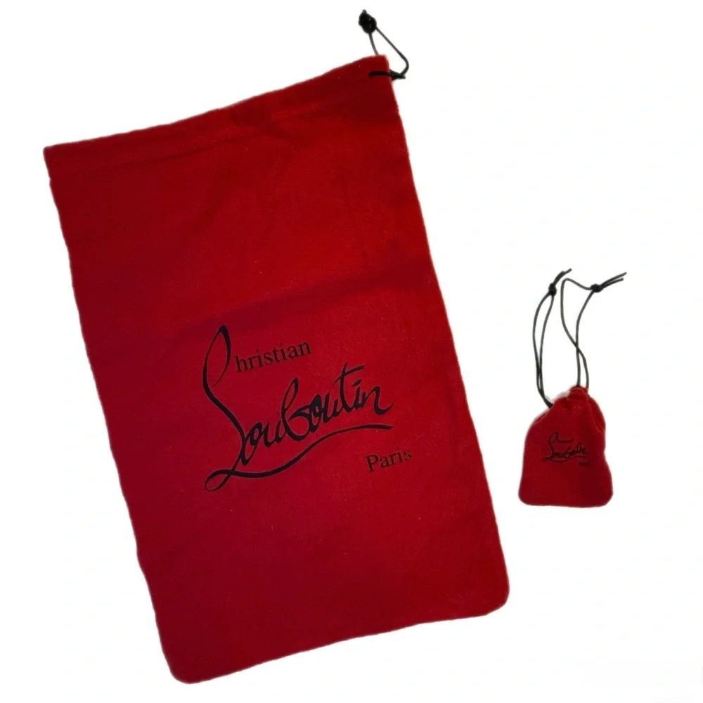 Christian Louboutin Iriza Glossy Black Heels with Iconic Red Soles - Picture 12 of 13